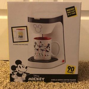 Disney Mickey Mouse 90 Yr Anniversary Coffee Maker